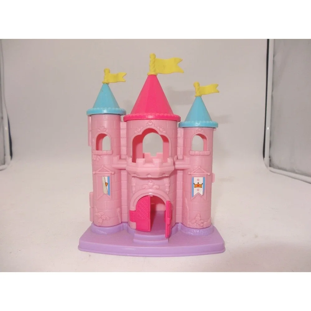 Hello Kitty Castle king queen Blue Box play set Toho Polly Pocket miniature Rare